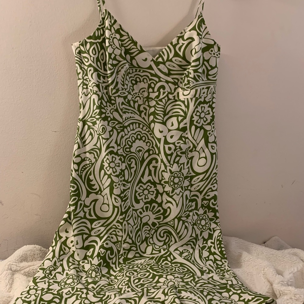 Ann Taylor silk/cotton dress. Size 10